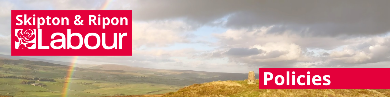 Rainbow on Skipton Moor